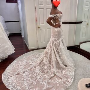 Custom made Wedding Gown.
